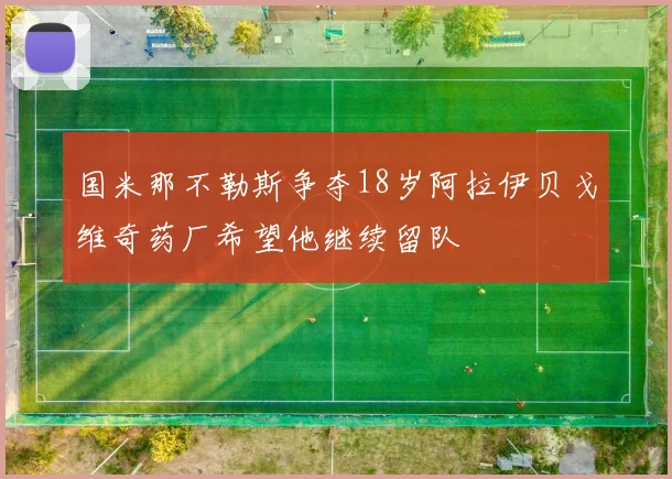 国米那不勒斯争夺18岁阿拉伊贝戈维奇药厂希望他继续留队