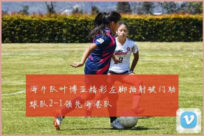 海牛队叶博亚精彩左脚抽射破门助球队2-1领先海港队